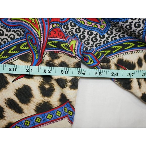 Etro 46 Animal and Paisley Sweatshirt Italy Large - Picture 11 of 16